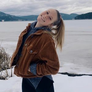 urban heritage corduroy jacket, small orangy-fall color